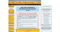 Desktop Screenshot of firesafetraining.com